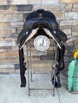 16 Saddle King Of Texas, Light Weight Western Trail Horse Saddle, Clean