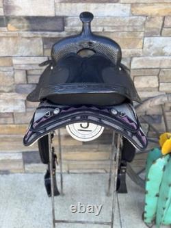 16 Saddle King Of Texas, Light Weight Western Trail Horse Saddle, Clean