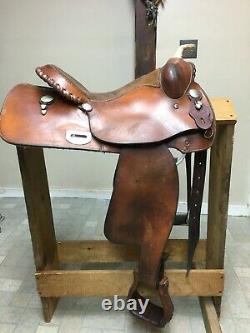 16 Saddle Smith NHRA Alain Allard Reiner western saddle