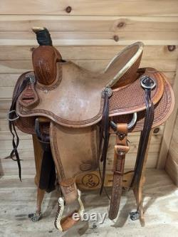 16 Saltgrass Saddlery Ranch Roper Western Saddle