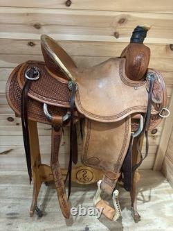 16 Saltgrass Saddlery Ranch Roper Western Saddle 16 Saltgrass Saddlery Ranch Roper Western Saddle