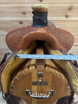 16 Saltgrass Saddlery Ranch Roper Western Saddle