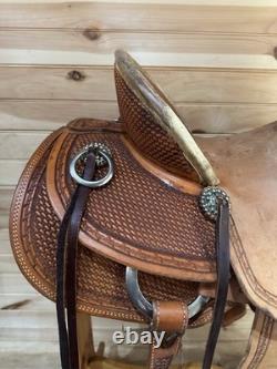 16 Saltgrass Saddlery Ranch Roper Western Saddle