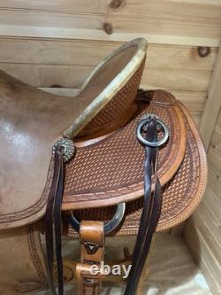 16 Saltgrass Saddlery Ranch Roper Western Saddle 16 Saltgrass Saddlery Ranch Roper Western Saddle