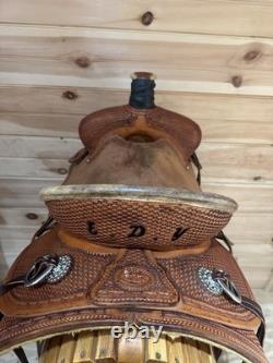 16 Saltgrass Saddlery Ranch Roper Western Saddle