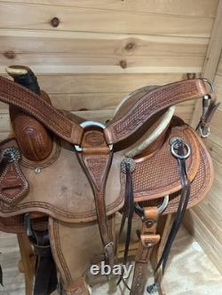 16 Saltgrass Saddlery Ranch Roper Western Saddle