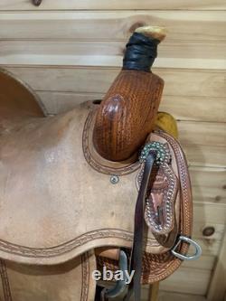 16 Saltgrass Saddlery Ranch Roper Western Saddle