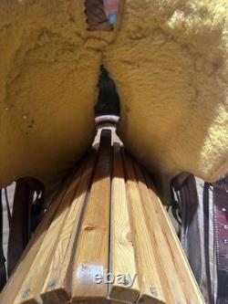 16 Saltgrass Saddlery Ranch Roper Western Saddle