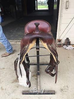 16 Sean Ryon Custom Cutting Saddle