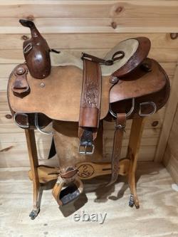 16 Sergeants Texas Classic (Silver Mesa) Western Work Training Saddle