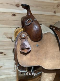 16 Sergeants Texas Classic (Silver Mesa) Western Work Training Saddle