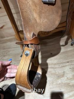 16 Sergeants Texas Classic (Silver Mesa) Western Work Training Saddle