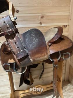 16 Sergeants Texas Classic (Silver Mesa) Western Work Training Saddle