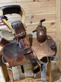 16 Sergeants Texas Classic (Silver Mesa) Western Work Training Saddle