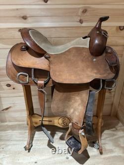 16 Sergeants Texas Classic (Silver Mesa) Western Work Training Saddle