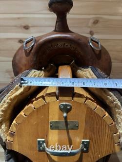 16 Sergeants Texas Classic (Silver Mesa) Western Work Training Saddle