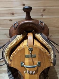 16 Sergeants Texas Classic (Silver Mesa) Western Work Training Saddle