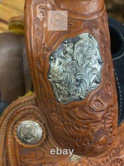 16 Showman Western Show Saddle