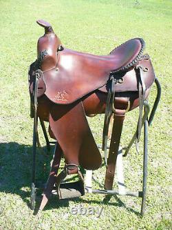 16 Synergist Custom Made Western Saddle