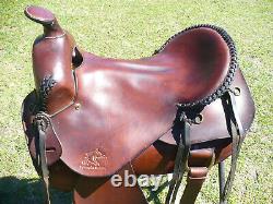 16 Synergist Custom Made Western Saddle