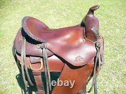 16 Synergist Custom Made Western Saddle