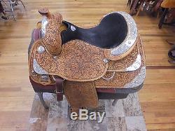 16 Tex-tan Imperial Brand Aqha Western Show Saddle
