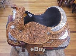 16 Tex-tan Imperial Brand Aqha Western Show Saddle