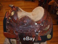 16 Tex-tan Western Reining/ Show Saddle