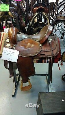 16 Tex Tan Flex Saddle