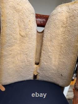 16 Tex Tan Hereford Brand Barrel Roping Saddle Model 08-1363 Made in USA