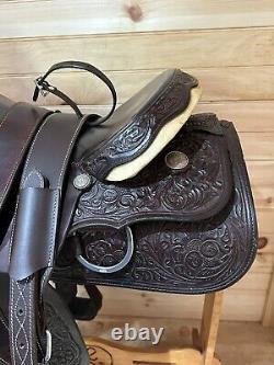 16 Tex Tan Hereford Roper Western Saddle Model 08-1075 PLUS TACK