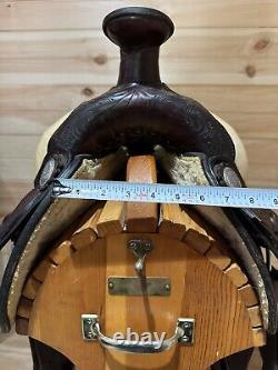 16 Tex Tan Hereford Roper Western Saddle Model 08-1075 PLUS TACK