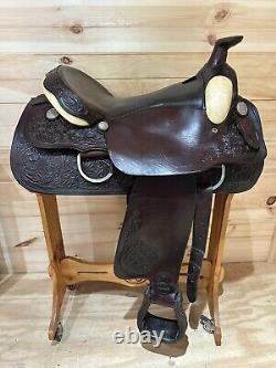 16 Tex Tan Hereford Roper Western Saddle Model 08-1075 PLUS TACK