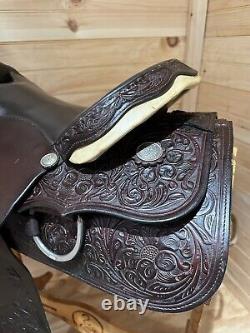 16 Tex Tan Hereford Roper Western Saddle Model 08-1075 PLUS TACK