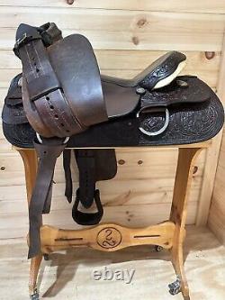 16 Tex Tan Hereford Roper Western Saddle Model 08-1075 PLUS TACK