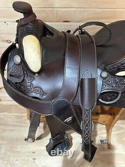 16 Tex Tan Hereford Roper Western Saddle Model 08-1075 PLUS TACK