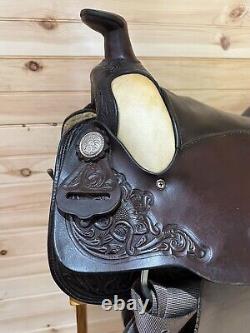 16 Tex Tan Hereford Roper Western Saddle Model 08-1075 PLUS TACK