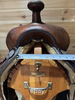 16 Tex Tan Hereford Round Skirt Western Trail Saddle Model 08-797C6