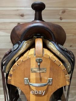 16 Tex Tan Hereford Round Skirt Western Trail Saddle Model 08-797C6