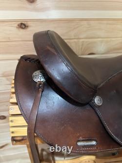 16 Tex Tan Hereford Round Skirt Western Trail Saddle Model 08-797C6