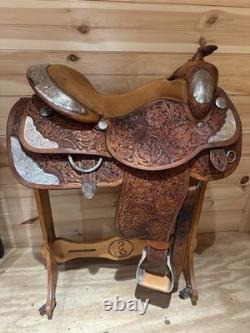 16 Tex Tan Hereford Western Show Saddle Model 08-1560-2N6