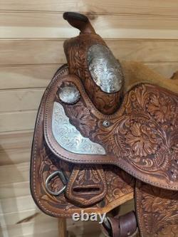 16 Tex Tan Hereford Western Show Saddle Model 08-1560-2N6