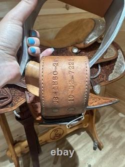 16 Tex Tan Hereford Western Show Saddle Model 08-1560-2N6