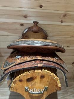 16 Tex Tan Hereford Western Show Saddle Model 08-1560-2N6
