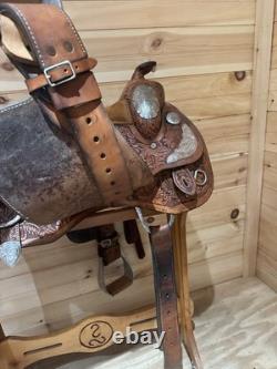 16 Tex Tan Hereford Western Show Saddle Model 08-1560-2N6