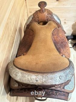 16 Tex Tan Hereford Western Show Saddle Model 08-1560-2N6