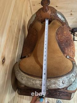 16 Tex Tan Hereford Western Show Saddle Model 08-1560-2N6