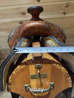 16 Tex Tan Hereford Western Show Saddle Model 08-1560-2N6
