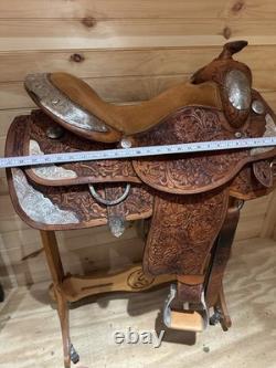 16 Tex Tan Hereford Western Show Saddle Model 08-1560-2N6