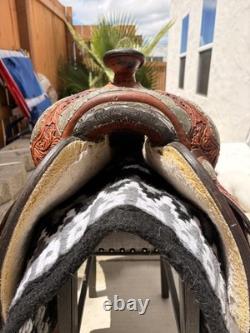 16 Tex Tan Imperial Western Show Saddle